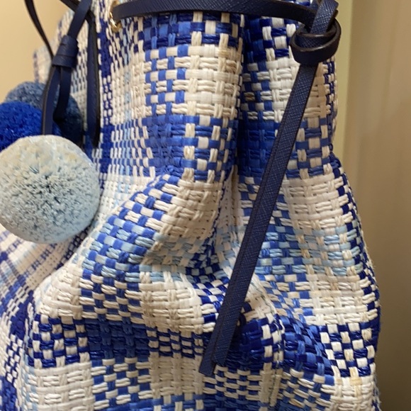 Kate Spade Blue/White Tote - Picture 4 of 10